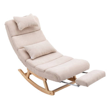 Armless best sale glider chair